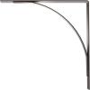 image3W x 6D x 6H Morris Steel Bracket Stainless SteelHammered Dark Bronze