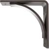 image3W x 6D x 6H Morris Steel Bracket Stainless SteelHammered Dark Bronze
