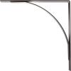 image3W x 6D x 6H Morris Steel Bracket Stainless SteelHammered Dark Bronze