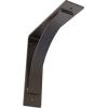 image3W x 6D x 6H Morris Steel Bracket Stainless SteelHammered Dark Bronze