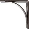 image3W x 6D x 6H Morris Steel Bracket Stainless SteelHammered Dark Bronze