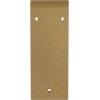 image3W x 6D x 6H Morris Steel Bracket Stainless SteelHammered Gold