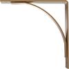 image3W x 6D x 6H Morris Steel Bracket Stainless SteelHammered Gold