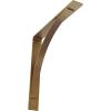 image3W x 6D x 6H Morris Steel Bracket Stainless SteelHammered Gold