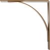 image3W x 6D x 6H Morris Steel Bracket Stainless SteelHammered Gold