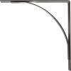 image3W x 6D x 6H Morris Steel Bracket Stainless SteelHammered Gray
