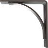 image3W x 6D x 6H Morris Steel Bracket Stainless SteelHammered Gray