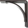 image3W x 6D x 6H Morris Steel Bracket Stainless SteelHammered Gray