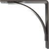 image3W x 6D x 6H Morris Steel Bracket Stainless SteelHammered Gray