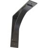 image3W x 6D x 6H Morris Steel Bracket Stainless SteelHammered Gray