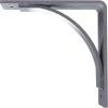 image3W x 6D x 6H Morris Steel Bracket Stainless SteelHammered Light Blue
