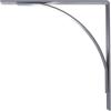 image3W x 6D x 6H Morris Steel Bracket Stainless SteelHammered Light Blue