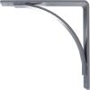 image3W x 6D x 6H Morris Steel Bracket Stainless SteelHammered Light Blue