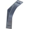 image3W x 6D x 6H Morris Steel Bracket Stainless SteelHammered Light Blue