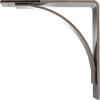 image3W x 6D x 6H Morris Steel Bracket Stainless SteelHammered Silver