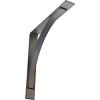 image3W x 6D x 6H Morris Steel Bracket Stainless SteelHammered Silver
