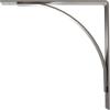 image3W x 6D x 6H Morris Steel Bracket Stainless SteelHammered Silver