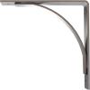 image3W x 6D x 6H Morris Steel Bracket Stainless SteelHammered Silver