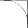 image3W x 6D x 6H Morris Steel Bracket Stainless SteelHammered Silver