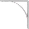 image3W x 6D x 6H Morris Steel Bracket Stainless SteelHammered White