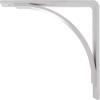 image3W x 6D x 6H Morris Steel Bracket Stainless SteelHammered White