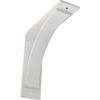 image3W x 6D x 6H Morris Steel Bracket Stainless SteelHammered White