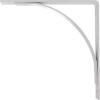 image3W x 6D x 6H Morris Steel Bracket Stainless SteelHammered White