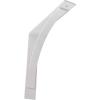 image3W x 6D x 6H Morris Steel Bracket Stainless SteelHammered White
