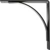image3W x 6D x 6H Morris Steel Bracket Stainless SteelPowder Coated Black