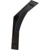 image3W x 6D x 6H Morris Steel Bracket Stainless SteelPowder Coated Black