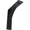 image3W x 6D x 6H Morris Steel Bracket Stainless SteelPowder Coated Black
