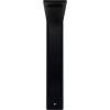 image3W x 6D x 6H Morris Steel Bracket Stainless SteelPowder Coated Black