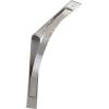 image3W x 6D x 6H Morris Steel Bracket Stainless SteelUnfinished Steel