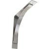 image3W x 6D x 6H Morris Steel Bracket Stainless SteelUnfinished Steel
