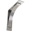 image3W x 6D x 6H Morris Steel Bracket Stainless SteelUnfinished Steel