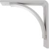 image3W x 6D x 6H Morris Steel Bracket Stainless SteelWhite Primer Paintable