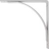 image3W x 6D x 6H Morris Steel Bracket Stainless SteelWhite Primer Paintable