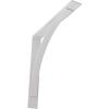 image3W x 6D x 6H Morris Steel Bracket Stainless SteelWhite Primer Paintable