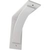 image3W x 6D x 6H Morris Steel Bracket Stainless SteelWhite Primer Paintable