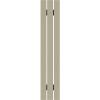 imageEkena Millwork 17 18W x 36H Timberthane Faux Rustic Three Board Spaced BoardnBatten Faux Wood Shutters Rough Cedar Per Pair