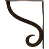 imageEkena Millwork BKTM01X10X12SAS 1 12Inch W x 10Inch D x 12Inch H Ashford Single Wrought Iron BracketAntiqued Brass