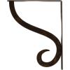 imageEkena Millwork BKTM01X10X12SAS 1 12Inch W x 10Inch D x 12Inch H Ashford Single Wrought Iron BracketAntiqued Brass