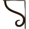 imageEkena Millwork BKTM01X10X12SAS 1 12Inch W x 10Inch D x 12Inch H Ashford Single Wrought Iron BracketAntiqued Brass