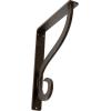 imageEkena Millwork BKTM01X10X12SAS 1 12Inch W x 10Inch D x 12Inch H Ashford Single Wrought Iron BracketAntiqued Bronze
