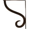 imageEkena Millwork BKTM01X10X12SAS 1 12Inch W x 10Inch D x 12Inch H Ashford Single Wrought Iron BracketAntiqued Bronze