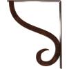 imageEkena Millwork BKTM01X10X12SAS 1 12Inch W x 10Inch D x 12Inch H Ashford Single Wrought Iron BracketAntiqued Copper