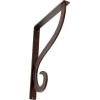 imageEkena Millwork BKTM01X10X12SAS 1 12Inch W x 10Inch D x 12Inch H Ashford Single Wrought Iron BracketAntiqued Copper