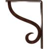 imageEkena Millwork BKTM01X10X12SAS 1 12Inch W x 10Inch D x 12Inch H Ashford Single Wrought Iron BracketAntiqued Copper