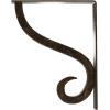 imageEkena Millwork BKTM01X10X12SAS 1 12Inch W x 10Inch D x 12Inch H Ashford Single Wrought Iron BracketAntiqued Pale Gold
