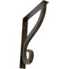imageEkena Millwork BKTM01X10X12SAS 1 12Inch W x 10Inch D x 12Inch H Ashford Single Wrought Iron BracketAntiqued Pale Gold